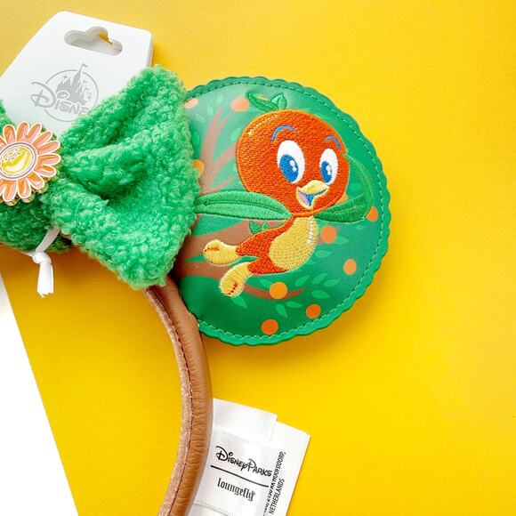Loungefly Disney Orange Bird Spike Ear Headband Epcot Flower Garden Fest 2026 - Picture 6 of 13